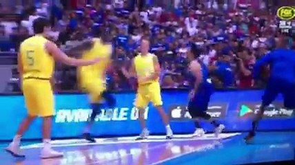 Massive Basketball Brawl between Philippine and Australia