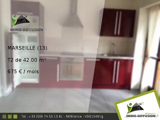 T2 42.00m2 A louer sur Marseille - 675 Euros/mois