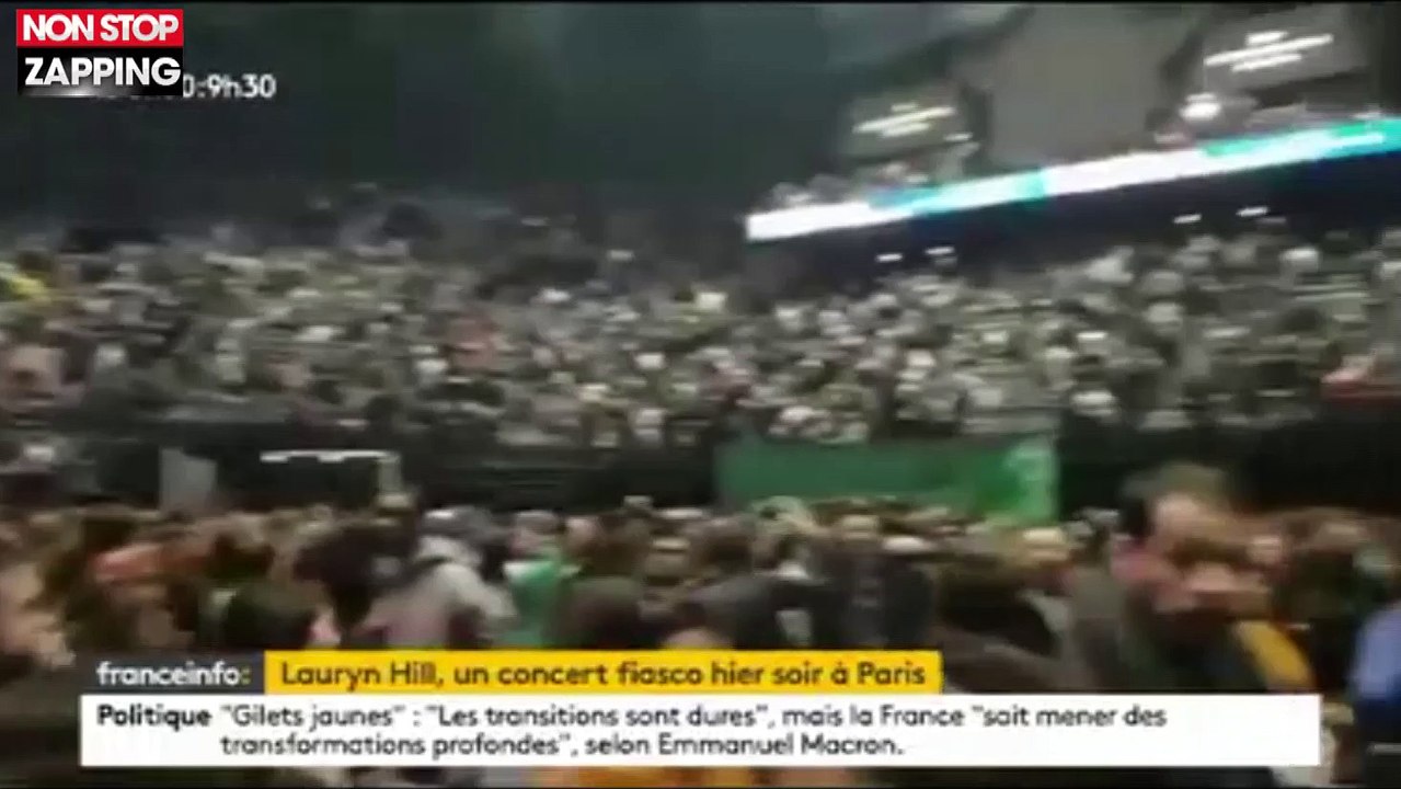 Lauryn Hill huée lors de son concert à Bercy après ses 2h30 de retard (vidéo)