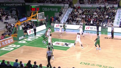 DB, SK에 19점 뒤집고 역전승 / YTN