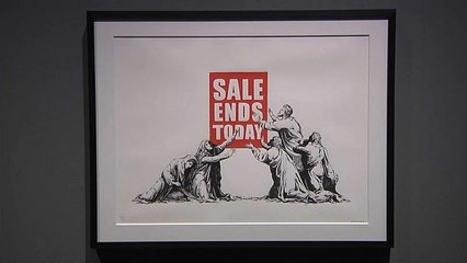 Megnyílt Banksy első kiállítása