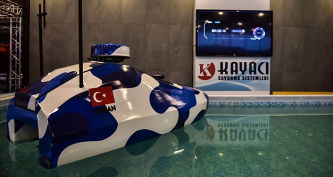 Türkiye'nin İlk İnsansız Deniz Aracı İda Fuarda Görücüye Çıktı