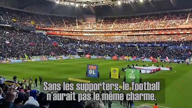 OL - ASSE : les plus beaux tifos du derby