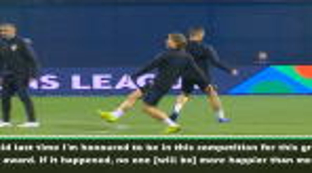 Modric relaxed about Ballon d'Or