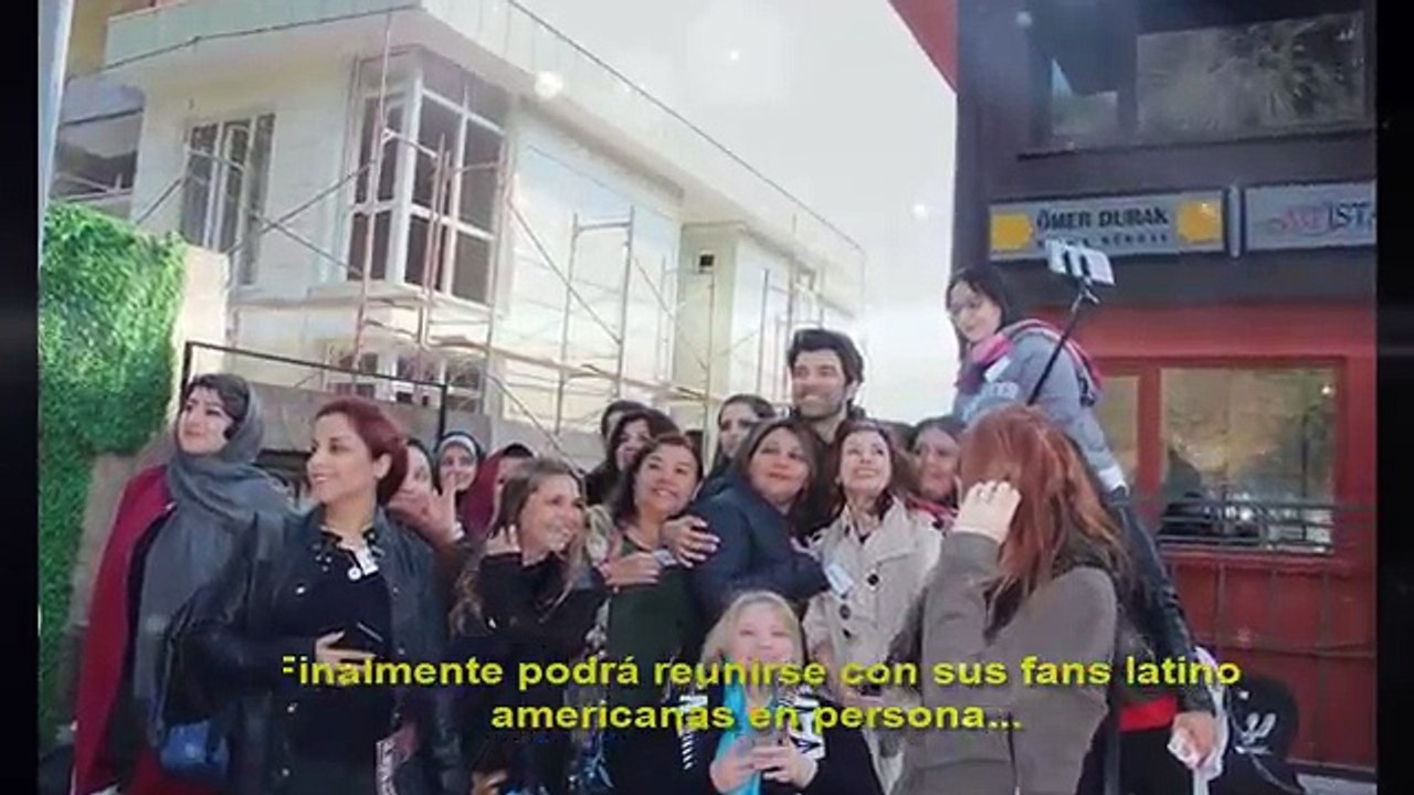 Engin Akyrek llega por primera vez a Latino Amrica - YouTube