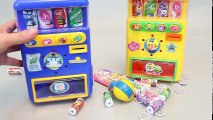 Toy Drink Vending Machine & Baby Doll Bath Time Toy Surprise Eggs Toys
