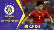 Đình Trọng và chất thủ lĩnh hàng phòng ngự thể hiện trong trận đấu giữa ĐTVN và Malaysia | HANOI FC