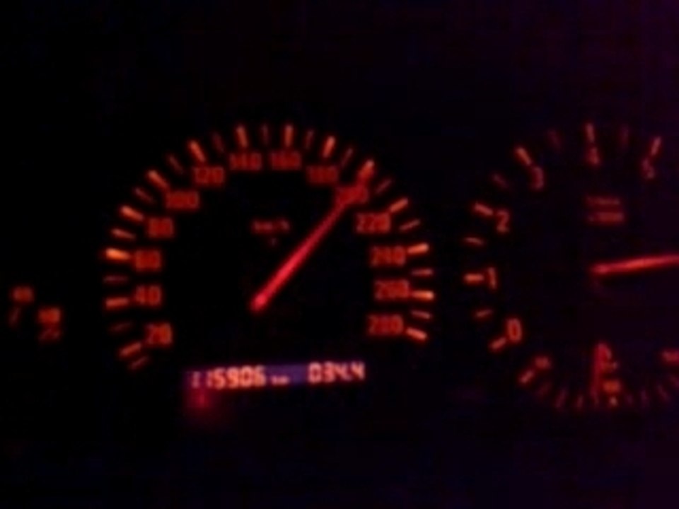 M3 3.2L coupé e36 BV6 Full STOCK Acceleration