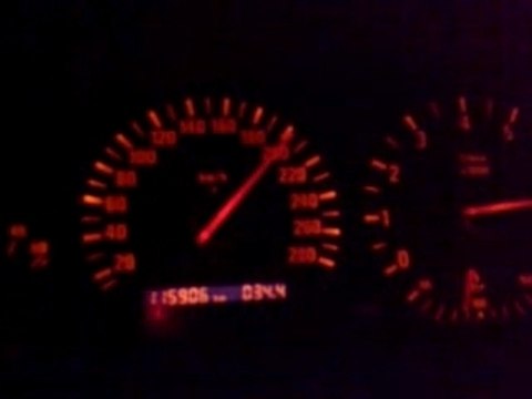 M3 3.2L coupé e36 BV6 Full STOCK Acceleration