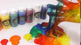 Body Paint Mix Slime Learn Colors Glitter Play Doh Toy Surprise Toys