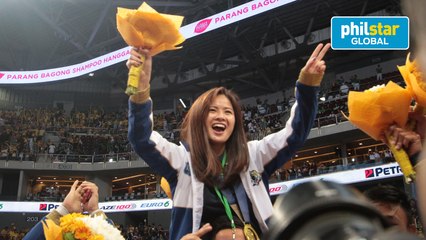 NU Pep Squad head coach on their championship