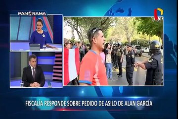 Fiscal Vela Barba responde sobre pedido de asilo a Alan García