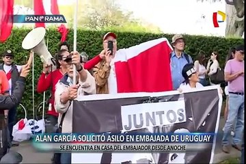 Alan García solicitó asilo en embajada de Uruguay