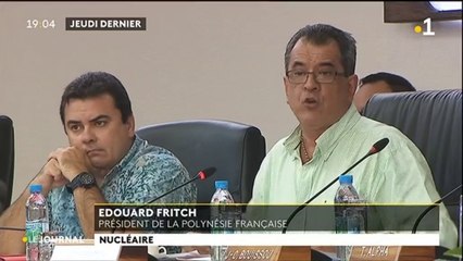Nucléaire : Le mea-culpa d’Edouard Fritch.