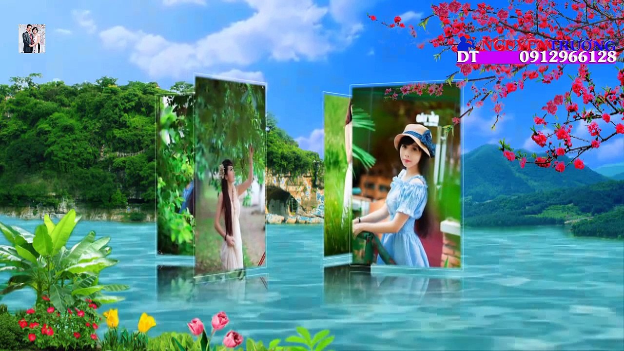 [Karaoke TAN CO ]Căn nhà màu tím   song ca