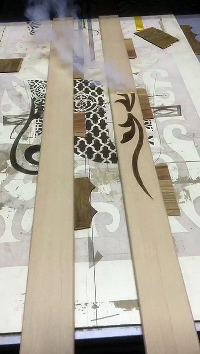 GALVO LAZER AHŞAP DESEN YAKMA OYMA GRAVÜR 0532 3612620