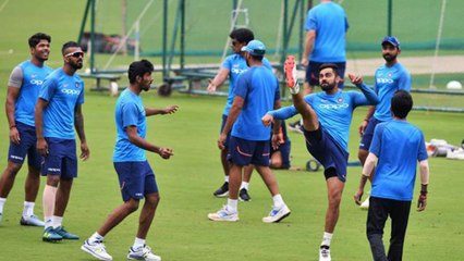 Download Video: India vs Australia 2018-19 : Team India Starts Praticing At Brisbane Stadium | Oneindia Telugu