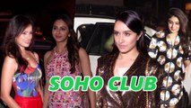 Shraddha Kapoor, Kriti Sanon, Karan Johar & Others At The Opening Night Of Soho Club