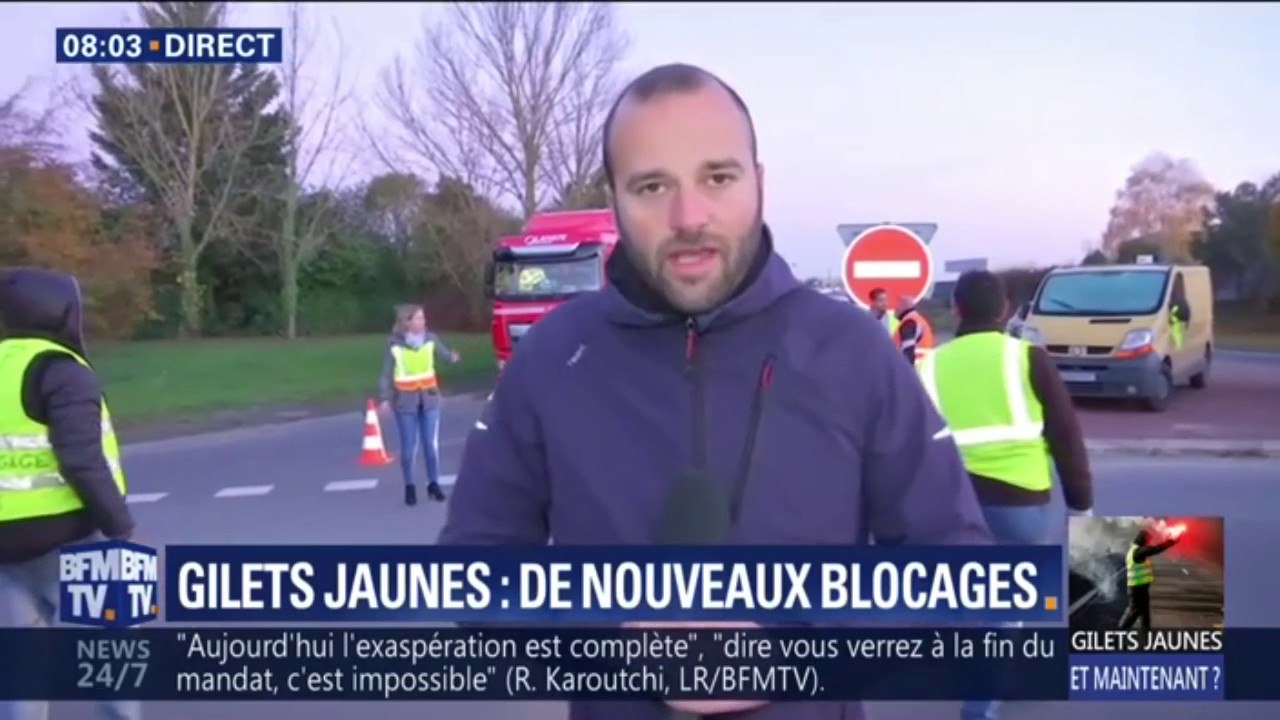 Gilets jaunes: Total a décidé de fermer son dépôt pétrolier de Vern-sur-Seiche, près de Rennes, car il est totalement bloqué