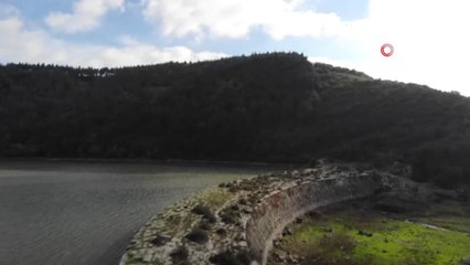 Definecilerin Talan Ettiği 192 Yıllık Su Bendi Havadan Görüntülendi