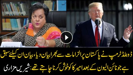 Trump's speech a lesson for those who wanted to make America happy after 9/11: Shireen Mazari