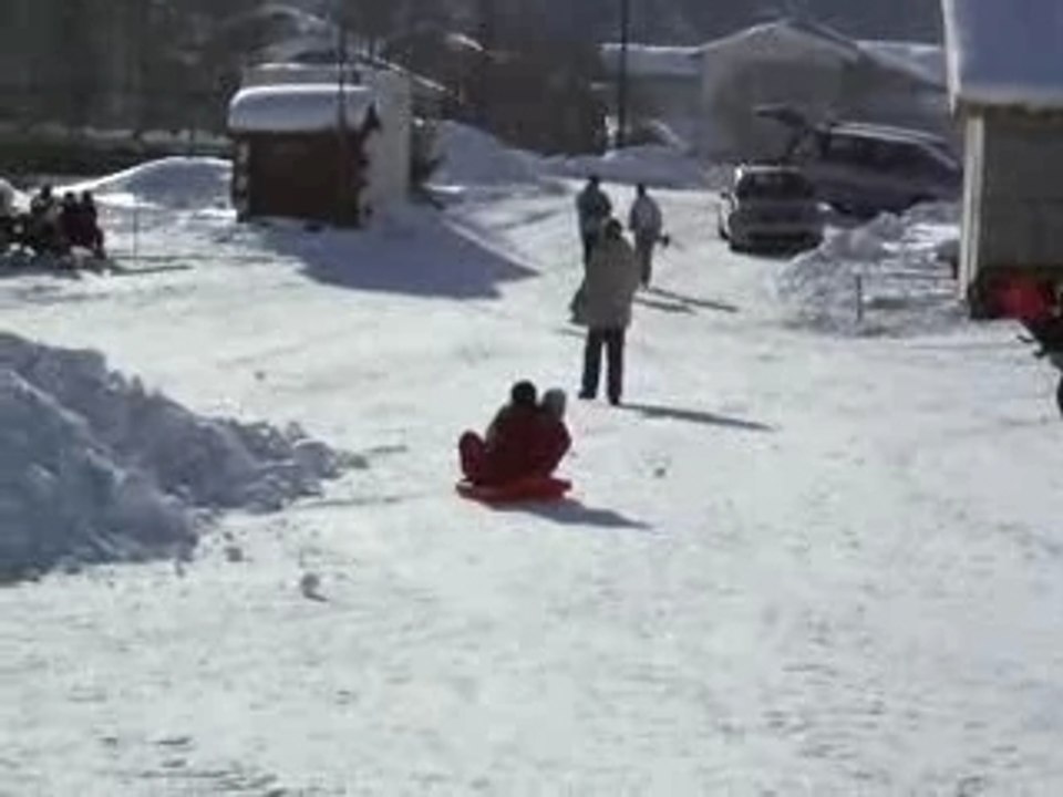 luge à Bessans