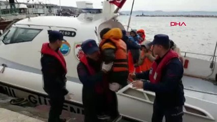 Balıkesir Ege'de Göçmen Kurtarma Operasyonu-3