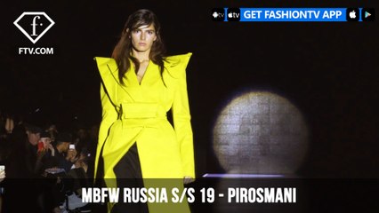 Pirosmani Mercedes Benz Fashion Week Russia Spring/Summer 2019  | FashionTV | FTV