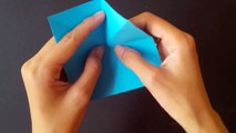 Paper bird   Origami bird #1 - easy tutorial for beginners