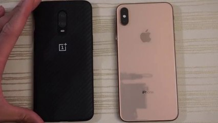 Oneplus 60 VS I phone 10s Max Speed Test Comparsion