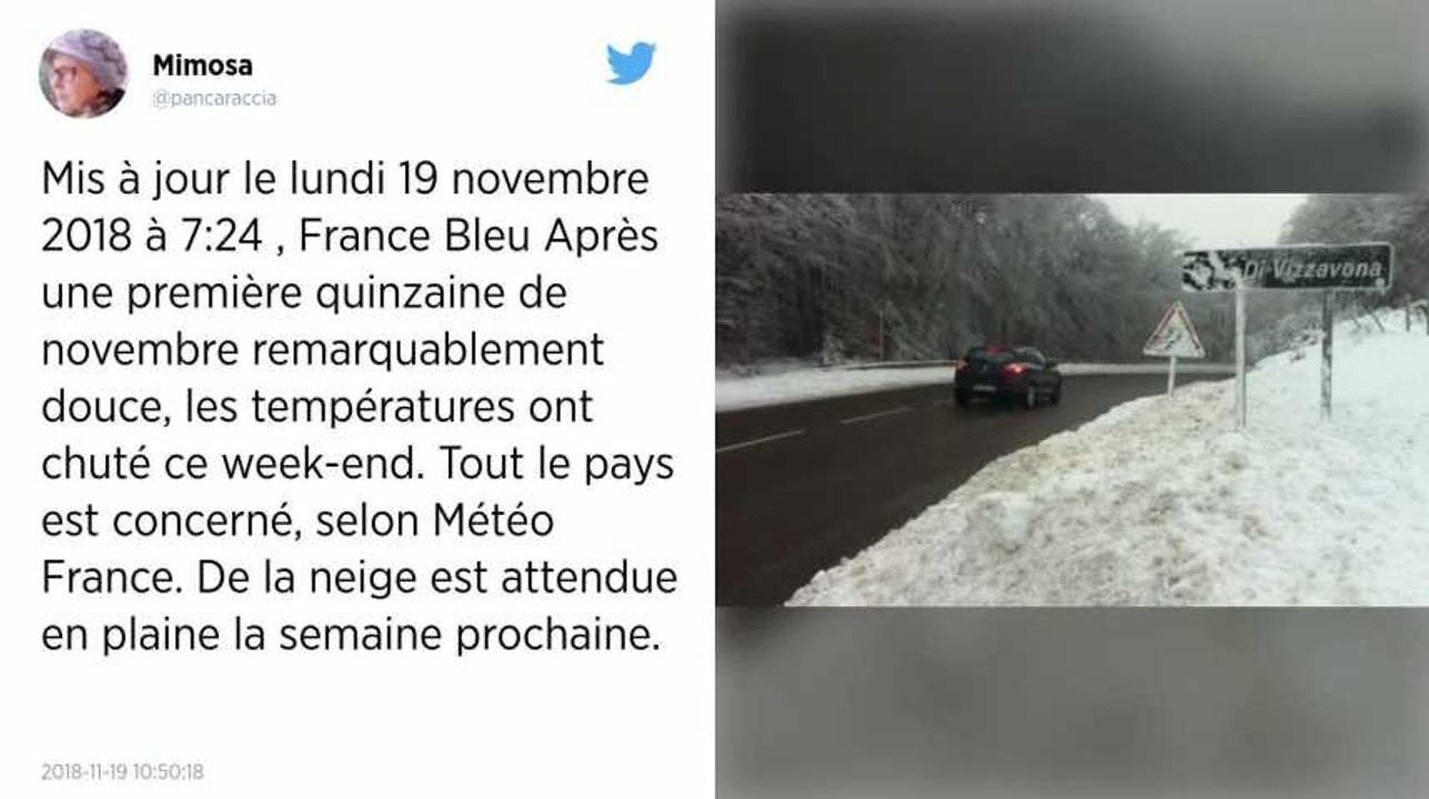 Météo. Où vatil neiger cette semaine en France ? Vidéo Dailymotion