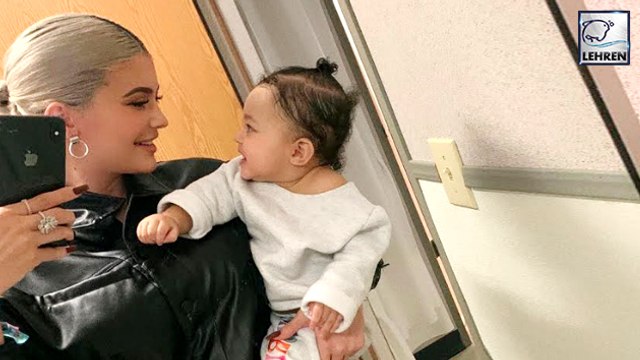 Kylie Jenner Asks Stormi Webster To Say ‘Kylie Cosmetics’ But She Says, Dada