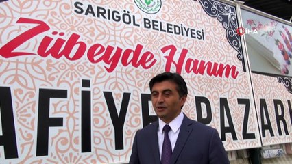 Sarıgöl'ün yeni tuhafiye pazarı hizmete girdi