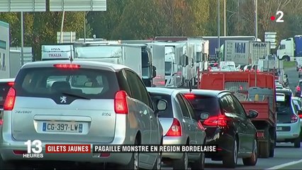 "Gilets jaunes" : pagaille monstre en région bordelaise