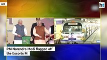 PM Modi flags off Escorts Mujesar to Ballabhgarh section of Delhi Metro