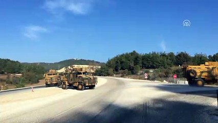 Suriye sınırına askeri sevkiyat - HATAY