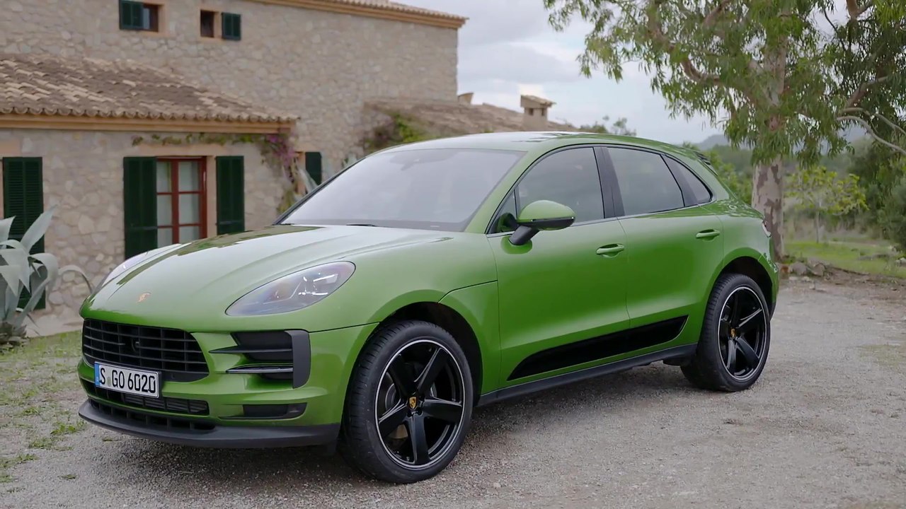 Porsche Macan Design in Mamba Green