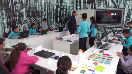 Köy Okulunda Robotik Kodlama Sınıfı Açıldı