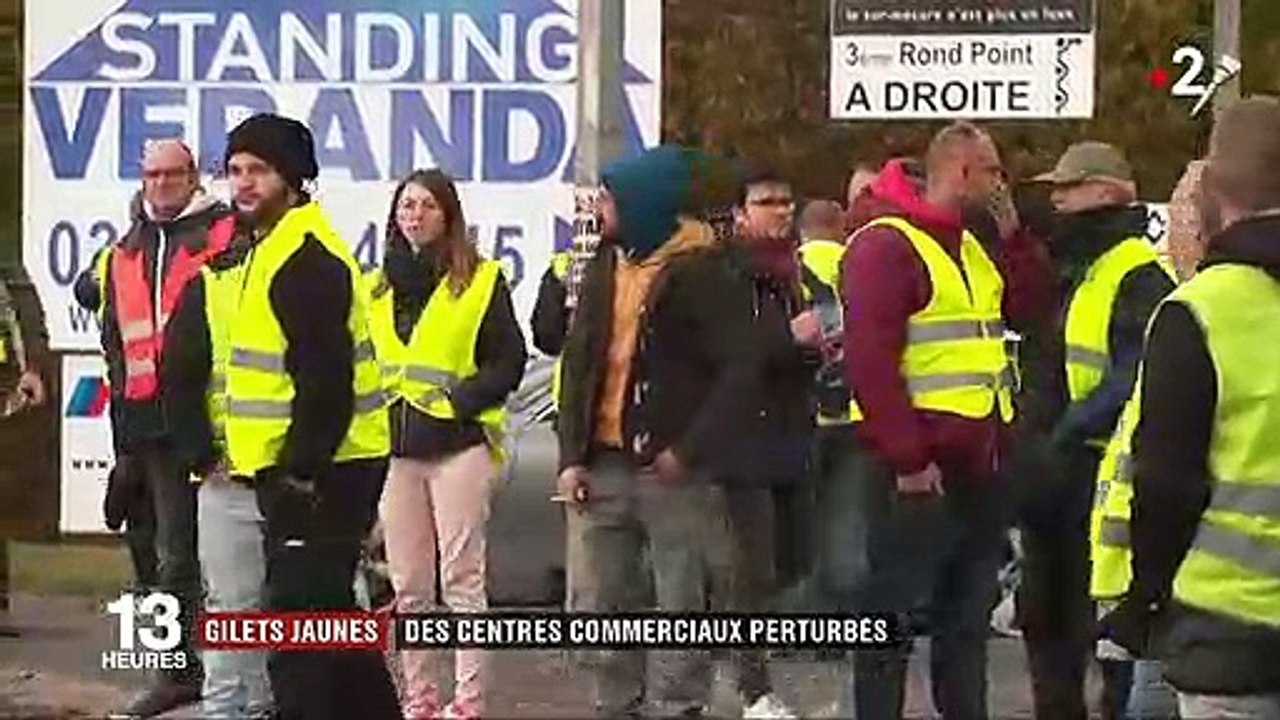 "Gilets jaunes" : des centres commerciaux perturbés