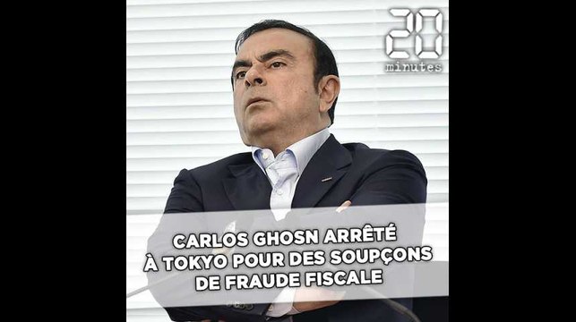 Carlos Ghosn arrêté à Tokyo pour des soupçons de fraude fiscale