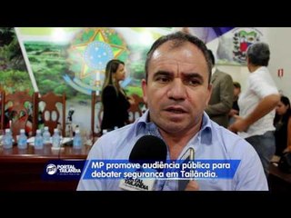 Ministério Público debate segurança em Tailândia