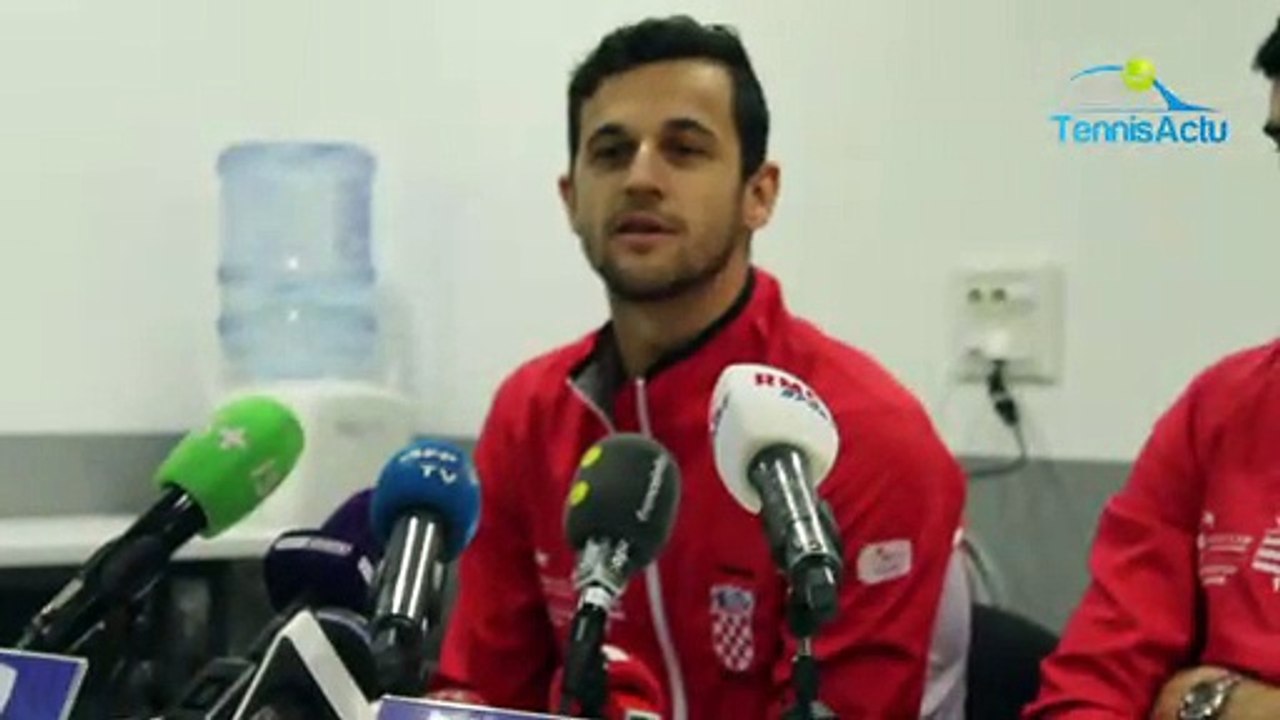 Coupe Davis 2018 - France-Croatie - Mate Pavic et Nicolas Mahut, leurs retrouvailles à Lille après l'incident de Londres !