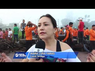 Greve Geral: Sindicalistas e profissionais de várias áreas fecham a PA-150 em Tailândia