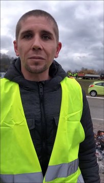 Cédric, gilet jaune à Sarreguemines, a été renversé par une voiture durant la mobilisation de samedi