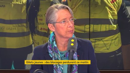 "La taxe sur les carburants est un impôt juste à condition qu’on accompagne les Français", selon Élisabeth Borne.