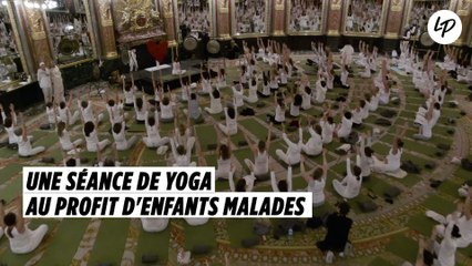 Une séance de yoga au profit d’enfants atteints de malformations cardiaques