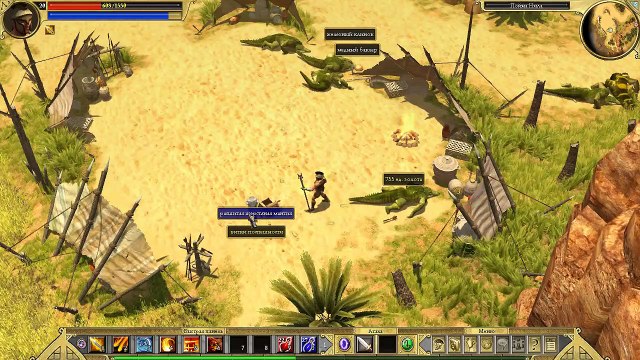 Titan Quest. #22. Храм Пта в Сайс. Прохождение без комментариев.