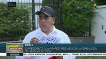 Expresidente peruano Alan García pide asilo a Uruguay
