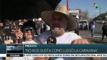 México: tensión en Tijuana por marchas pro y contra migrantes