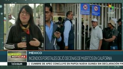México: 2.500 migrantes a la espera de permiso para cruzar a EE.UU.